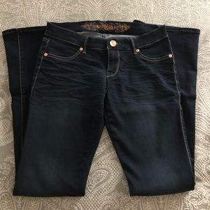 Express Jeans- Barely Boot Stella- Size 8